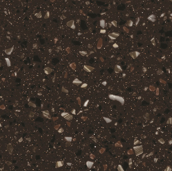 Искусственный акриловый камень LG Hi-Macs W010 Red Quinoa - Modern Acrylic Stone