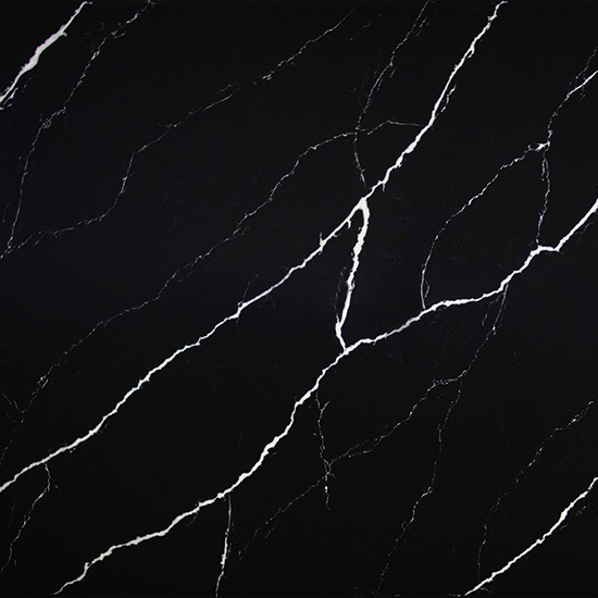 Искусственный кварцевый камень Vicostone BQ8740 Nero Marquina - Modern Acrylic Stone