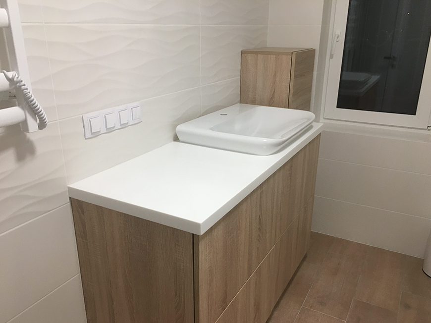 Столешница из искусственного камня Staron Solid BW010 Bright White – фото 3 – Modern Acrylic Stone