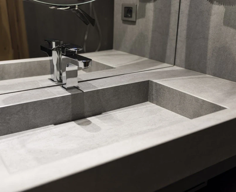 Мойка из керамики для ванной комнаты — MAS — Modern Acrylic Stone